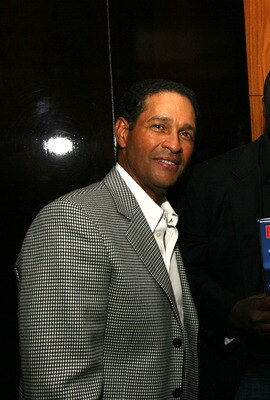 NEW YORK - NOVEMBER 5:  (L-R) Bryant Gumbel, Marshall Faulk and Curtis Martin attend the book launch for Rich Eisen?s 'Total Access' at The Stone Rose Lounge November 5, 2007 in New York. (Photo by Donald Bowers/Getty Images for Rich Eisen)