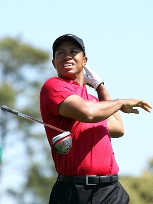 AUGUSTA, GA - APRIL 11:  Tiger Woods during the final round of the 2010 Masters Tournament at Augusta National Golf Club on April 11, 2010 in Augusta, Georgia.  (Photo by Streeter Lecka/Getty Images for Golf Week)