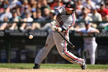 SEATTLE - JULY 19:  Shin-Soo Choo #17 of the Cleveland Indians bats against the Seattle Mariners on July 19, 2008 at Safeco Field in Seattle, Washington. (Photo by Otto Greule Jr/Getty Images)