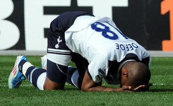 Jermain Defoe has endured a difficult season in front of goal