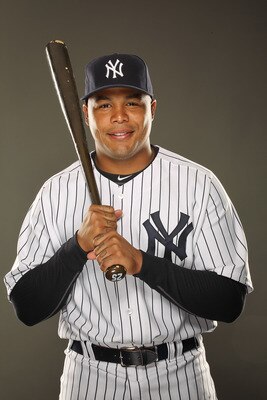 TAMPA, FL - FEBRUARY 23:  Andruw Jones of the New York Yankees poses for a portrait on Photo Day at George M. Steinbrenner Field on February 23, 2011 in Tampa, Florida.  (Photo by Al Bello/Getty Images)