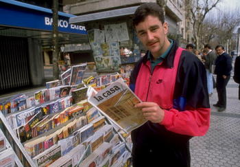 Yep, you guessed it, John Aldridge is actually Ian Rush's doppelgänger