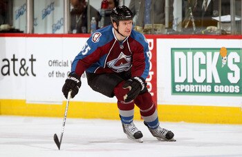 DENVER, CO - FEBRUARY 23:  Cody McLeod #55 of the Colorado Avalanche skates against the Edmonton Oilers at the Pepsi Center on February 23, 2011 in Denver, Colorado. The Oilers defeated the Avalanche 5-1.  (Photo by Doug Pensinger/Getty Images)