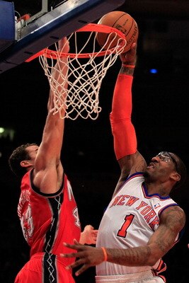 The Knicks will need to see many dunks from Amar'e Stoudemire if they want to advance to the second round.