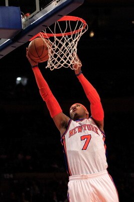 The Knicks need easy baskets like this in transition to beat the Celtics.