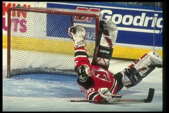 Martin Brodeur was only in his second season with New Jersey when he helped them win their first Stanley Cup.