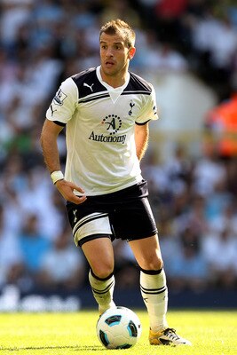 LONDON, ENGLAND - APRIL 09:  Rafael Van der Vaart of Spurs in action during the Barclays Premier League match between Tottenham Hotspur and Stoke City at White Hart Lane on April 9, 2011 in London, England.  (Photo by Ian Walton/Getty Images)