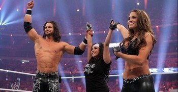 Did John Morrison actually think that Snooki could keep Trish Stratus away from him?