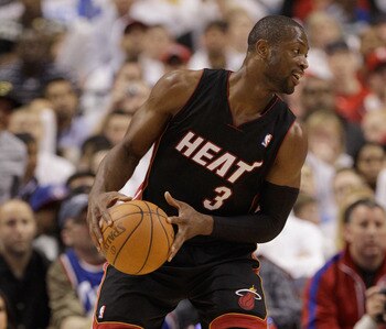 PHILADELPHIA, PA - APRIL 21: Dwyane Wade #3 of the Miami Heat in action against the Philadelphia 76ers in Game Three of the Eastern Conference Quarterfinals during the 2011 NBA Playoffs at Wells Fargo Center on April 21, 2011 in Philadelphia, Pennsylvania