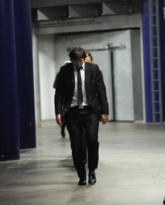TAMPA, FL - MAY 04: Alex Ovechkin #8 of the Washington Capitals arrives for the game between the Capitals and the Tampa Bay Lightning in Game Four of the Eastern Conference Semifinals during the 2011 NHL Stanley Cup Playoffs at the St Pete Times Forum on