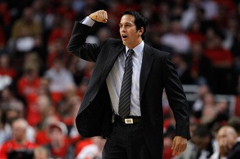 Spoelstra won't be flexing if he fails to bring the Heat a title this year.