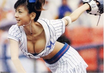  Black Dress  Size on Asian Baseball Boobs Cleavage Girl Japanese Sexy Softball Uniform Sexy