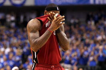 LeBron James can't hide from his eight-point performance in Game 4.