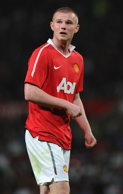 MANCHESTER, ENGLAND - APRIL 20:  Ryan Tunnicliffe of Manchester United looks on during the FA Youth Cup Semi Final 2nd Leg between Manchester United and Chelsea at Old Trafford on April 20, 2011 in Manchester, England.  (Photo by Michael Regan/Getty Image
