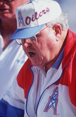 19 Sep 1993: BUDDY RYAN, DEFENSIVE CO-ORDINATOR OF THE HOUSTON OILERS.