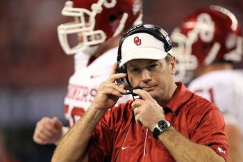 Head Coach Bob Stoops will look to knock off his main competition for the Big 12 Title on November 5, 2011.