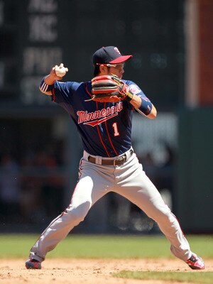 SAN FRANCISCO, CA - JUNE 23:  Tsuyoshi Nishioka #1 of the Minnesota Twins in action against the San Francisco Giants at AT&T Park on June 23, 2011 in San Francisco, California.  (Photo by Ezra Shaw/Getty Images)