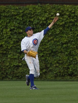 CHICAGO, IL - MAY 29:  Tony Campana #41 of the Chicago Cubs throws the ball to the infield against the Pittsburgh Pirates at Wrigley Field on May 29, 2011 in Chicago, Illinois. The Cubs defeated the Pirates 3-2.  (Photo by Jonathan Daniel/Getty Images)