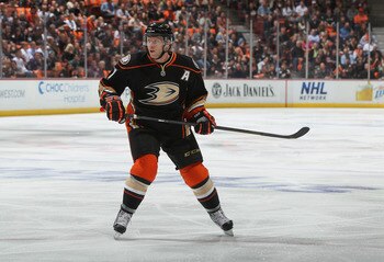 ANAHEIM, CA - APRIL 15:  Saku Koivu #11 of the Anaheim Ducks skates against the Nashville Predators in Game Two of the Western Conference Quarterfinals during the 2011 NHL Stanley Cup Playoffs at Honda Center on April 15, 2011 in Anaheim, California.  (Ph