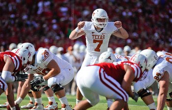 Texas QB Garrett Gilbert
