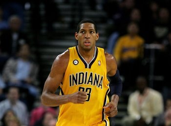 OAKLAND, CA - NOVEMBER 30:  Danny Granger #33 of the Indiana Pacers in action during their game against the Golden State Warriors at Oracle Arena on November 30, 2009 in Oakland, California. NOTE TO USER: User expressly acknowledges and agrees that, by do