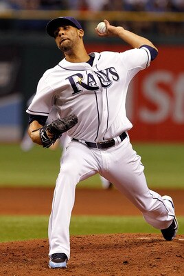 ST PETERSBURG, FL - JUNE 28:  Pitcher David Price #14 of the Tampa Bay Rays pitches against the Cincinnati Reds during the game at Tropicana Field on June 28, 2011 in St. Petersburg, Florida.  (Photo by J. Meric/Getty Images)