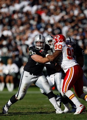 Carlisle, as usual, protecting the QB without getting any credit for it