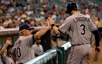 Joe Maddon and Evan Longoria have a lot of work to ahead of them to keep pace with the Yankees and Red Sox.