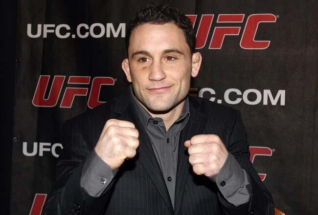 NEW YORK, NY - JANUARY 13: Frankie Edgar, UFC lightweight champion, poses during a press conference to announce commitment to bring UFC to Madison Square Garden and New York State at Madison Square Garden on January 13, 2011 in New York City.  (Photo by M