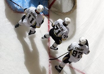 Staal, Malkin and Crosby each missed half of last season. With all three forwards healthy, the Penguins will return to top form.