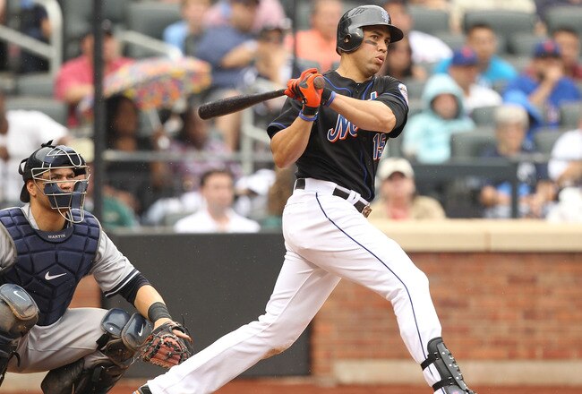 NEW YORK, NY - JULY 03:  Carlos Beltran #15 of the New York Mets in action against the New York Yankees during their game on July 3, 2011 at Citi Field in the Flushing neighborhood of the Queens borough of New York City.  (Photo by Al Bello/Getty Images)