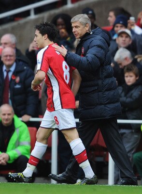 "No pressure but if you leave my trained sniper Eboue will shoot you right here in your back"
