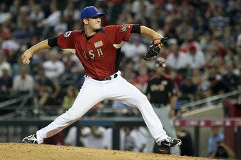 PHOENIX, AZ - JULY 10:  U.S. Futures All-Star Matt Harvey #43 of the New York Mets throws a pitch during the 2011 XM All-Star Futures Game at Chase Field on July 10, 2011 in Phoenix, Arizona.  (Photo by Jeff Gross/Getty Images)