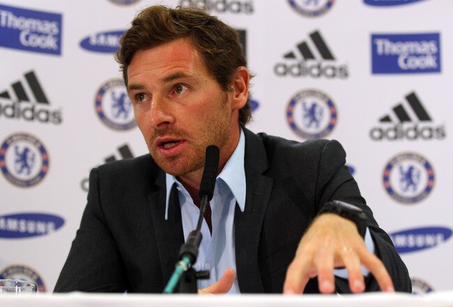 LONDON, ENGLAND - JUNE 29:  Andre Villas-Boas talks to the press after being unveiled as the new Chelsea Manager at Stamford Bridge on June 29, 2011 in London, England.  (Photo by Clive Rose/Getty Images)