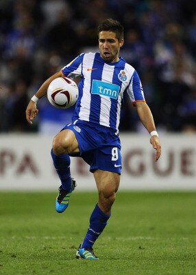 DUBLIN, IRELAND - MAY 18:  Joao Moutinho of FC Porto in action during the UEFA Europa League Final between FC Porto and SC Braga at Dublin Arena on May 18, 2011 in Dublin, Ireland.  (Photo by Alex Livesey/Getty Images)