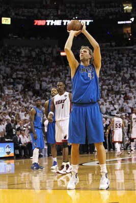 Dirk Nowitzki has been a consistent perimeter performer over the last eight seasons.
