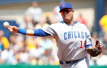 PITTSBURGH, PA - JULY 10:  Aramis Ramirez #16 of the Chicago Cubs throws to first base against the Pittsburgh Pirates during the game on July 10, 2011 at PNC Park in Pittsburgh, Pennsylvania.  (Photo by Jared Wickerham/Getty Images)