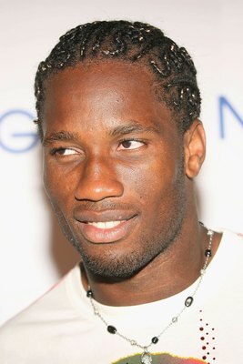 WEST HOLLYWOOD, CA - JULY 31:  Chelsea football player Didier Drogba attends the 'Hit The Ground Running Party' at the SkyBar in the Mondrian Hotel on July 31, 2006 in West Hollywood, California.  (Photo by Frederick M. Brown/Getty Images)