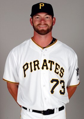 BRADENTON, FL - FEBRUARY 20:  Pitcher Rudy Owens #73 of the Pittsburgh Pirates poses for a photo during photo day at Pirate City on February 20, 2011 in Bradenton, Florida.  (Photo by J. Meric/Getty Images)