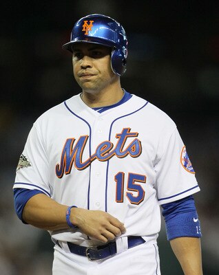 PHOENIX, AZ - JULY 12:  National League All-Star Carlos Beltran #15 of the New York Mets stands on the field during the 82nd MLB All-Star Game at Chase Field on July 12, 2011 in Phoenix, Arizona.  (Photo by Jeff Gross/Getty Images)