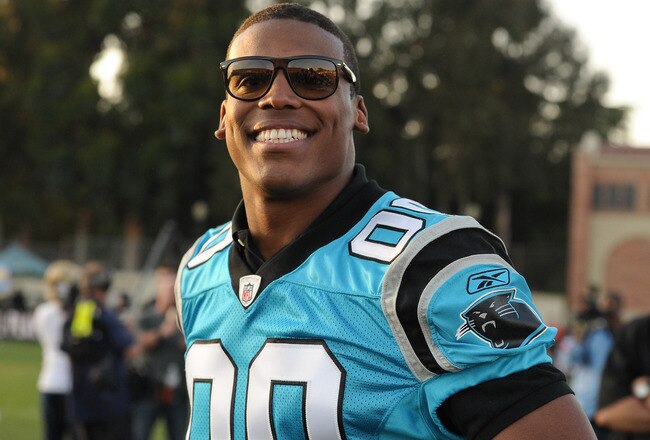 LOS ANGELES, CA - MAY 20:  Cam Newton attends the NFL PLAYERS Premiere League Flag Football Game at UCLA on May 20, 2011 in Los Angeles, California.  (Photo by Noel Vasquez/Getty Images)