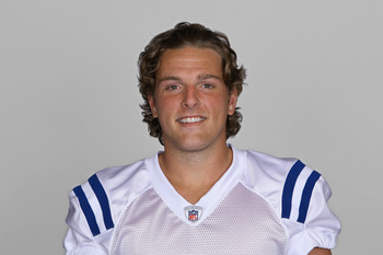 INDIANAPOLIS, IN - CIRCA 2010:  In this handout photo provided by the NFL, Pat McAfee of the Indianapolis Colts poses for his 2010 NFL headshot circa 2010 in Indianapolis, Indiana.  (Photo by NFL via Getty Images)