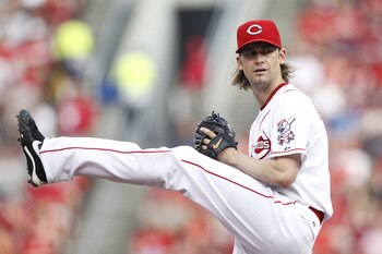 CINCINNATI, OH - JULY 16: Bronson Arroyo #61 of the Cincinnati Reds pitches against the St. Louis Cardinals at Great American Ball Park on July 16, 2011 in Cincinnati, Ohio. (Photo by Joe Robbins/Getty Images)