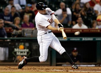 Hunter Pence is a five tool player and will be expensive to obtain in a trade but he would be worth it.