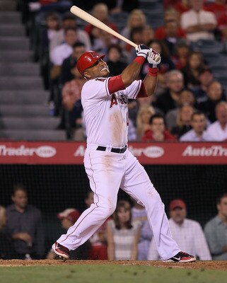 Angels outfielder Vernon Wells