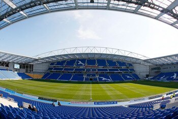 BRIGHTON, ENGLAND - JULY 30:  General view of the stadium during the Pre Season Friendly match between Brighton & Hove Albion and Tottenham Hotspur at Amex Stadium on July 30, 2011 in Brighton, United Kingdom.  (Photo by Tom Dulat/Getty Images)
