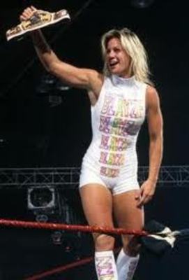 Alundra Blayze as WWF Women's Champion