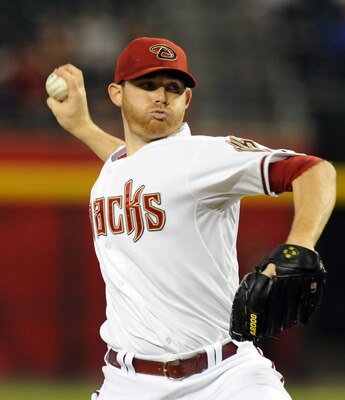 PHOENIX, AZ - JULY 21:  Starting pitcher Ian Kennedy #31 of the Arizona Diamondbacks delivers a pitch against the Milwaukee Brewers at Chase Field on July 21, 2011 in Phoenix, Arizona.  (Photo by Norm Hall/Getty Images)