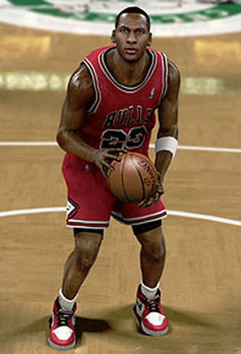 Rookie Michael Jordan