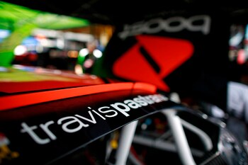 NEWTON, IA - MAY 21: The #99 Boost Mobile/PWR Toyota, driven by Travis Pastrana, is prepared for the first practice session of the NASCAR K&N Pro Series Pork 'Be Inspired' 175 at Iowa Speedway on May 21, 2011 in Newton, Iowa. (Photo by Tom Pennington/Gett